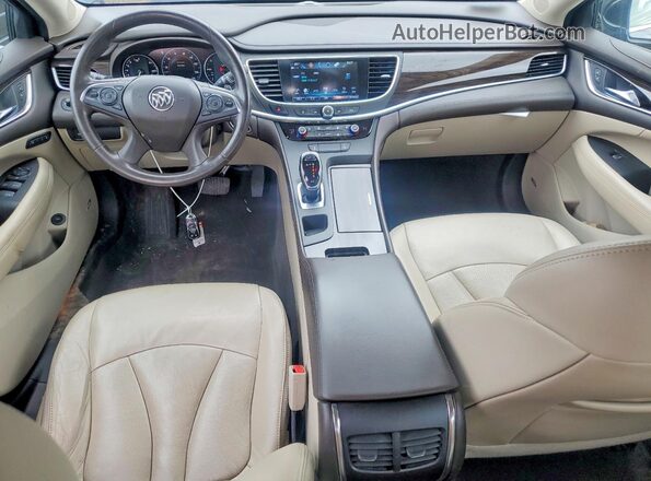 1G4ZP5SS2HU133051 2017 BUICK LACROSSE Черный Вид панели приборов