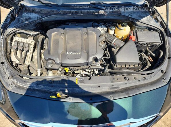 1G4ZP5SSXHU138207 2017 BUICK LACROSSE Зеленый Вид задней части салона
