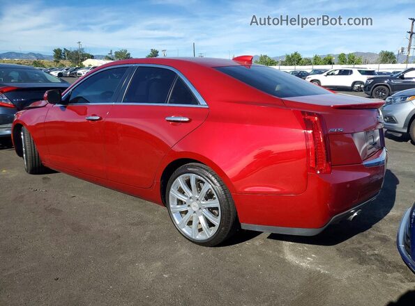 1G6AB5SX2J0142473 2018 CADILLAC ATS Красный Задняя левая четверть