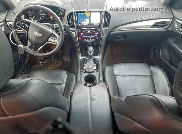 1G6AF5RX4J0138239 2018 CADILLAC ATS Черный Вид панели приборов