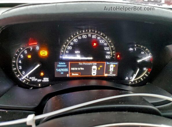 1G6AF5SX7J0107142 2018 CADILLAC ATS Белый Вид щитка приборов