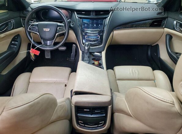 1G6AS5SS9J0164474 2018 CADILLAC CTS White წინა პანელის ხედი