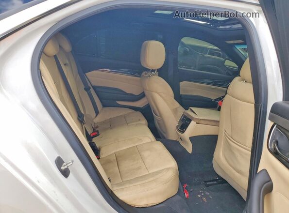 1G6AS5SS9J0164474 2018 CADILLAC CTS White უკანა სავარძლების ხედი
