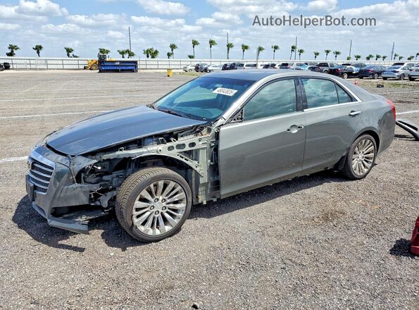 1G6AX5SS0H0151432 2017 CADILLAC CTS Gray Vista tres cuartos delantera izquierda