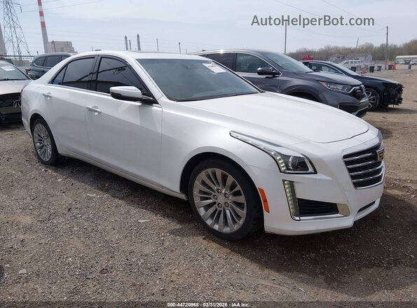 1G6AX5SX2K0138720 2019 CADILLAC CTS White Przód prawy