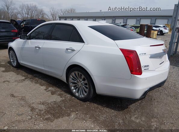 1G6AX5SX2K0138720 2019 CADILLAC CTS White Tył lewy