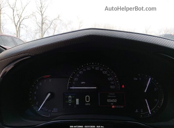 1G6AX5SX2K0138720 2019 CADILLAC CTS White Widok tylnych siedzeń