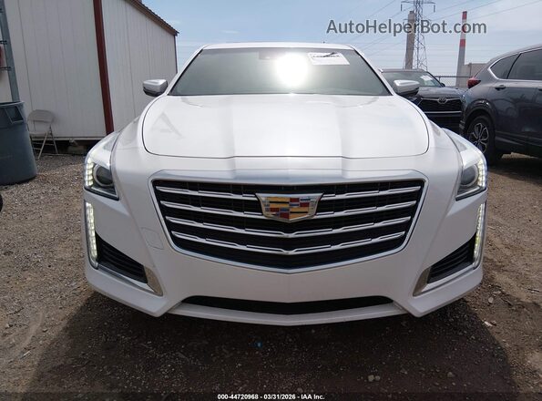 1G6AX5SX2K0138720 2019 CADILLAC CTS White Widok zestawu wskaźników