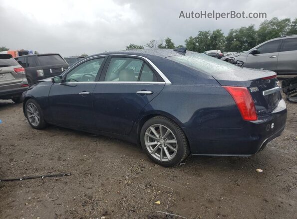 1G6AX5SX4H0157777 2017 CADILLAC CTS Синий Задняя левая четверть