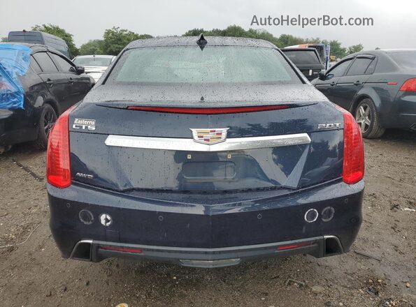 1G6AX5SX4H0157777 2017 CADILLAC CTS Синий Вид сзади