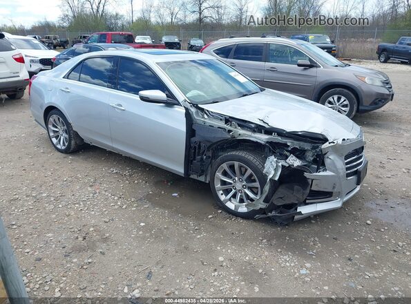 1G6AX5SX4K0111924 2019 CADILLAC CTS Серебряный Передняя правая четверть