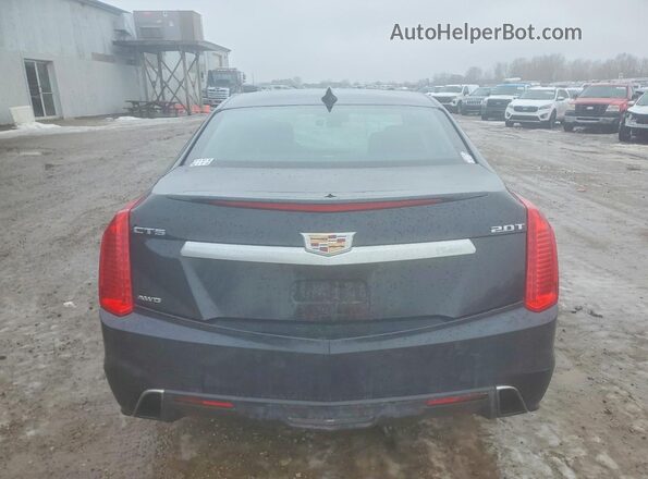 1G6AX5SX6K0119085 2019 CADILLAC CTS Черный Вид сзади