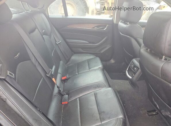 1G6AX5SX6K0119085 2019 CADILLAC CTS Черный Вид задних сидений