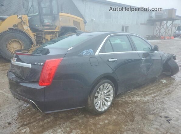 1G6AX5SX6K0119085 2019 CADILLAC CTS Черный Задняя правая четверть