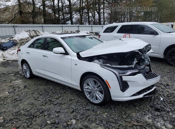 1G6DF5RK2P0121238 2023 CADILLAC CT4 White Передня права чверть