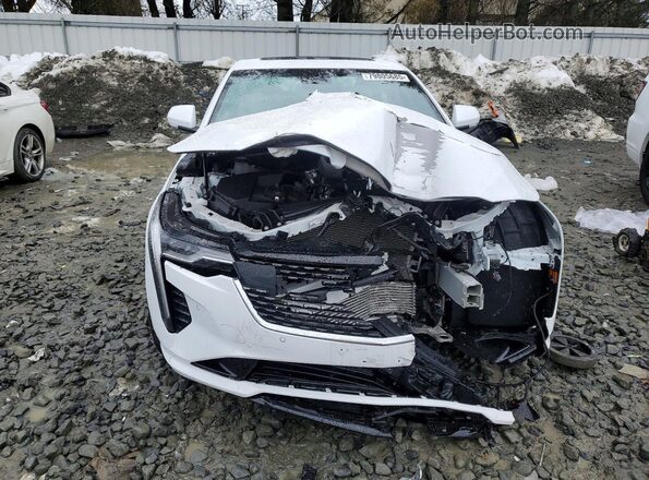 1G6DF5RK2P0121238 2023 CADILLAC CT4 White Вид спереду