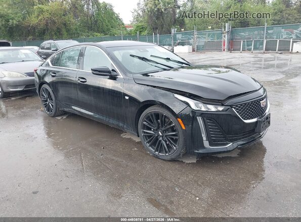 1G6DM5RK2M0113562 2021 CADILLAC CT5 Black წინა მარჯვენა