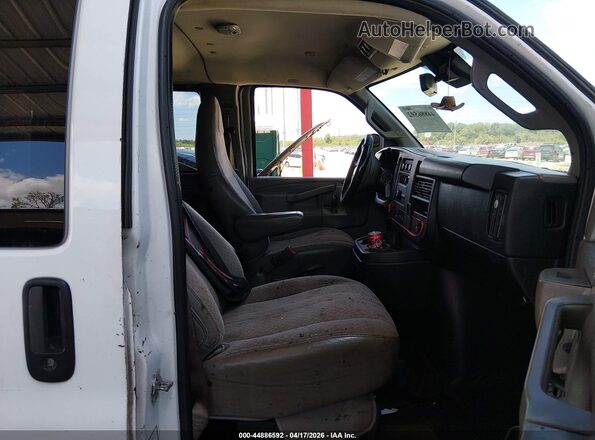1GAZGPFP4K1145998 2019 CHEVROLET EXPRESS White Widok wnętrza z przodu