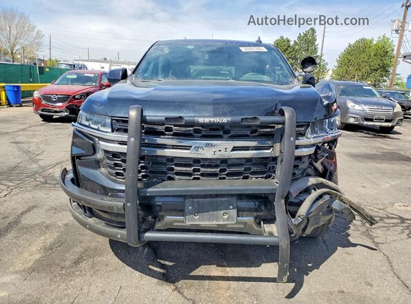 1GBSKLED1PR128886 2023 CHEVROLET TAHOE Black Widok z przodu