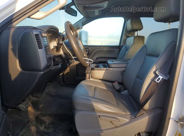 1GC1CREG7KF107200 2019 CHEVROLET SILVERADO White Vista interior delantera
