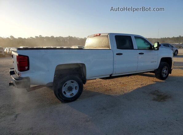 1GC1CREG7KF107200 2019 CHEVROLET SILVERADO White Trasero derecho