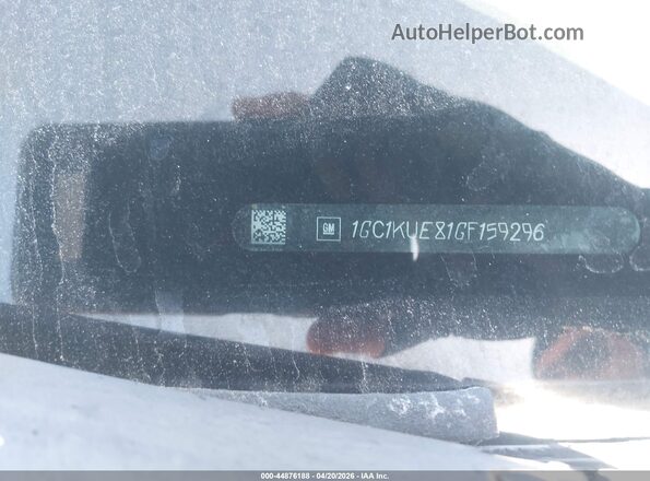 1GC1KUE81GF159296 2016 CHEVROLET SILVERADO Белый Вид подкапотного пространства