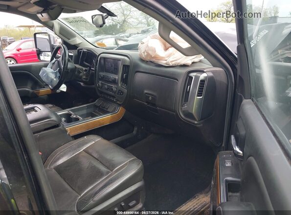 1GC1KWEY8JF200039 2018 CHEVROLET SILVERADO Black Front interior view
