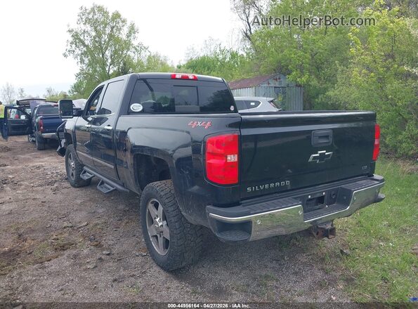 1GC1KWEY8JF200039 2018 CHEVROLET SILVERADO Black Rear left
