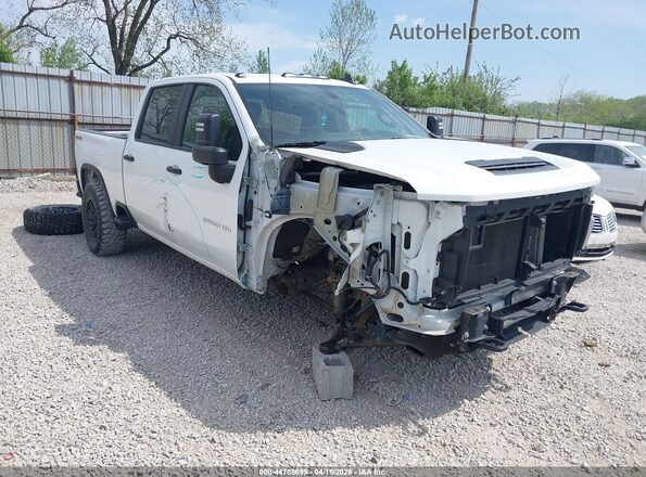 1GC1YLE77LF349355 2020 CHEVROLET SILVERADO White Przód prawy