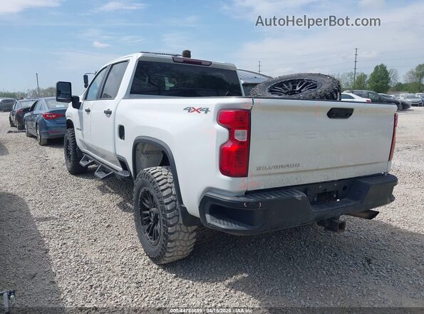 1GC1YLE77LF349355 2020 CHEVROLET SILVERADO White Tył lewy