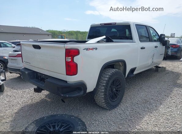 1GC1YLE77LF349355 2020 CHEVROLET SILVERADO White Tył prawy