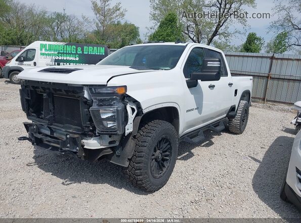 1GC1YLE77LF349355 2020 CHEVROLET SILVERADO White Przód lewy