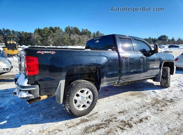 1GC2KUEG2HZ395080 2017 CHEVROLET SILVERADO Черный Задняя правая четверть