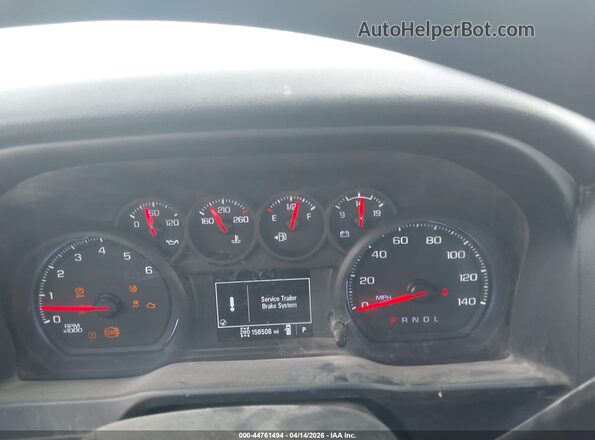 1GC2YLE76LF192762 2020 CHEVROLET SILVERADO Красный Вид задних сидений