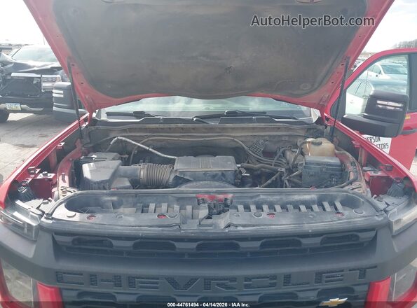 1GC2YLE76LF192762 2020 CHEVROLET SILVERADO Красный Вид сзади