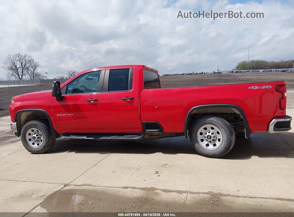 1GC2YLE76LF192762 2020 CHEVROLET SILVERADO Красный Панорамный вид салона 360°