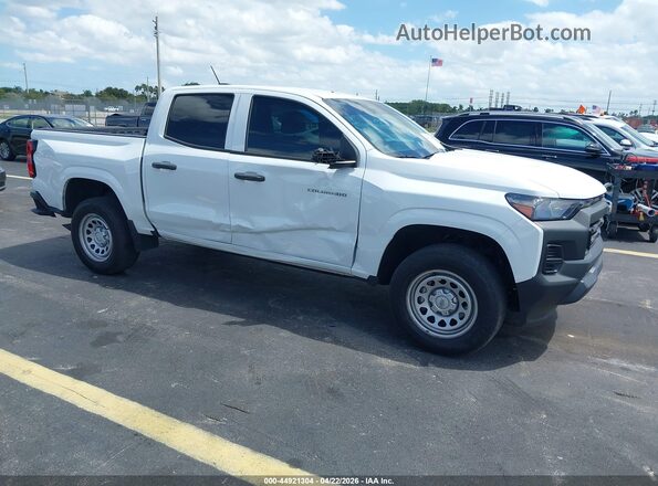 1GCGSBEC2P1198138 2023 CHEVROLET COLORADO White Przód prawy