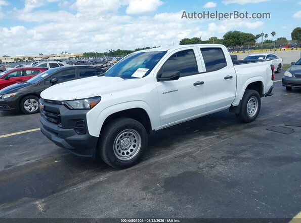 1GCGSBEC2P1198138 2023 CHEVROLET COLORADO White Przód lewy