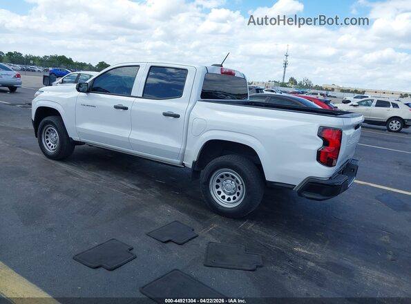 1GCGSBEC2P1198138 2023 CHEVROLET COLORADO White Tył lewy