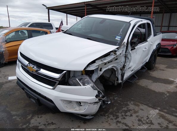 1GCGSBEN2K1236459 2019 CHEVROLET COLORADO Белый Передняя левая четверть