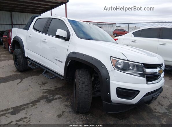 1GCGSBEN2K1236459 2019 CHEVROLET COLORADO Белый Передняя правая четверть