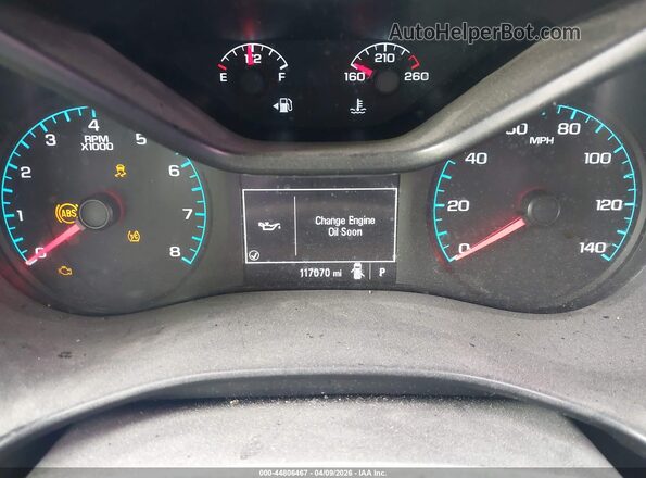 1GCGSBEN5K1269018 2019 CHEVROLET COLORADO White უკანა სავარძლების ხედი