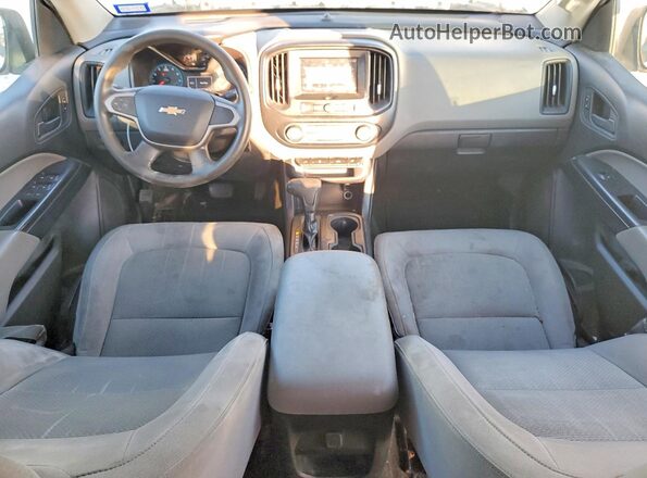 1GCGSBEN7H1188529 2017 CHEVROLET COLORADO Белый Вид панели приборов