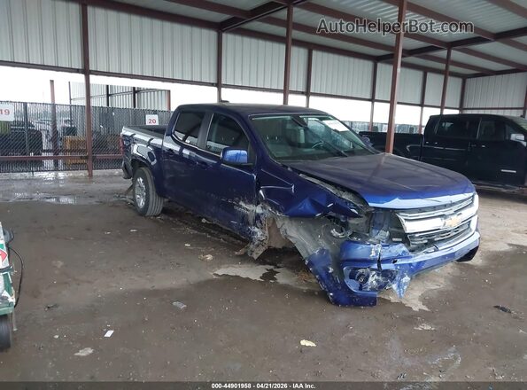 1GCGSCE30G1329413 2016 CHEVROLET COLORADO Blue Front right