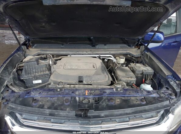 1GCGSCE30G1329413 2016 CHEVROLET COLORADO Blue Engine compartment view