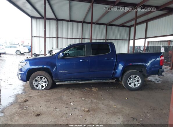 1GCGSCE30G1329413 2016 CHEVROLET COLORADO Blue Instrument cluster view