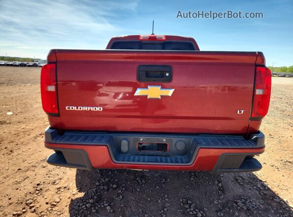 1GCGSCE30G1395234 2016 CHEVROLET COLORADO Красный Вид сзади