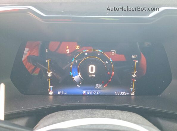1GCGSCEC6P1156349 2023 CHEVROLET COLORADO Gray Widok zestawu wskaźników