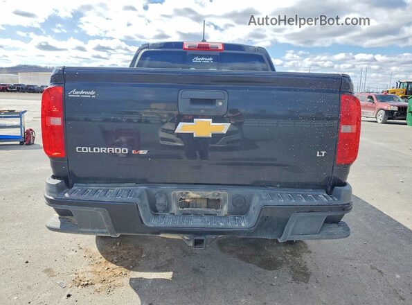 1GCGSCEN6K1314487 2019 CHEVROLET COLORADO Black Widok z tyłu