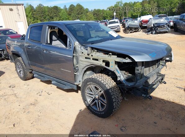 1GCGTBEN3M1238947 2021 CHEVROLET COLORADO Серый Передняя правая четверть